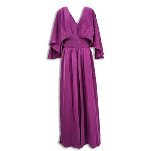 NWT Pink Lily Purple Silky Jumpsuit